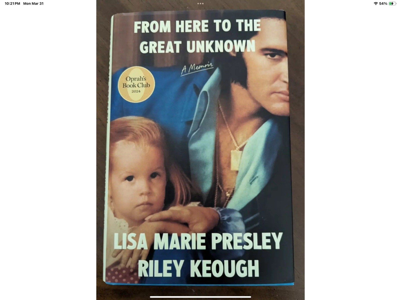 From Here to the Great Unknown by Lisa Marie Presley and Riley Keough