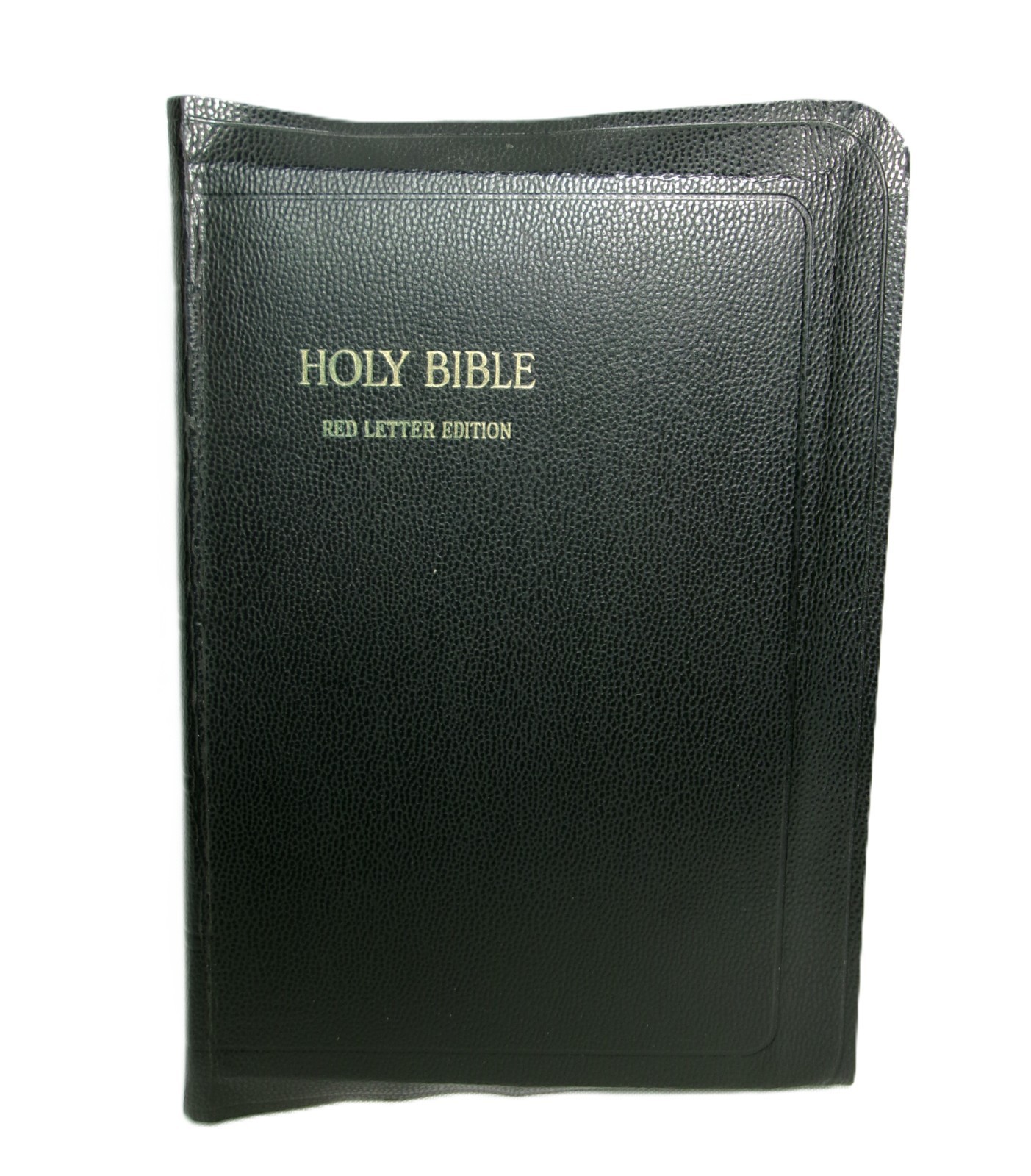 1940’s-50’s Vintage Bible, Red Letter Edition, King James, Very Good – – (S)