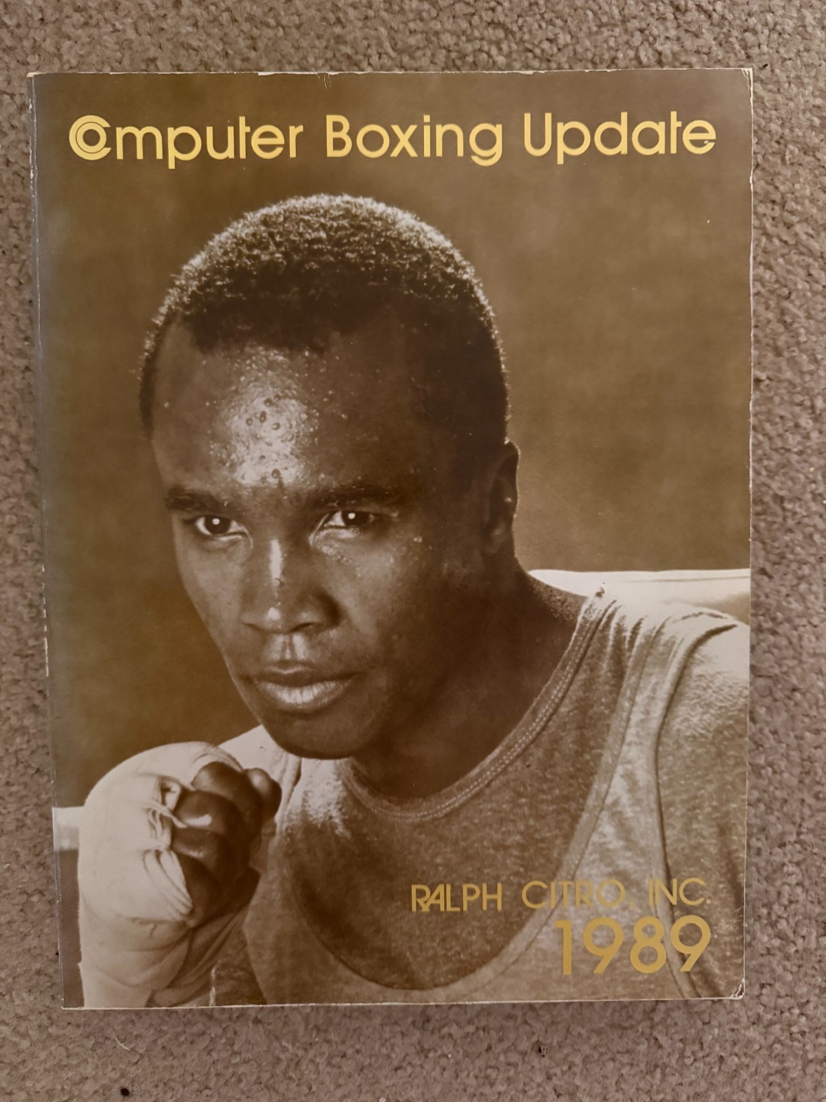 Computer Boxing Update 1989 vol 6 Ralph Citro, Inc