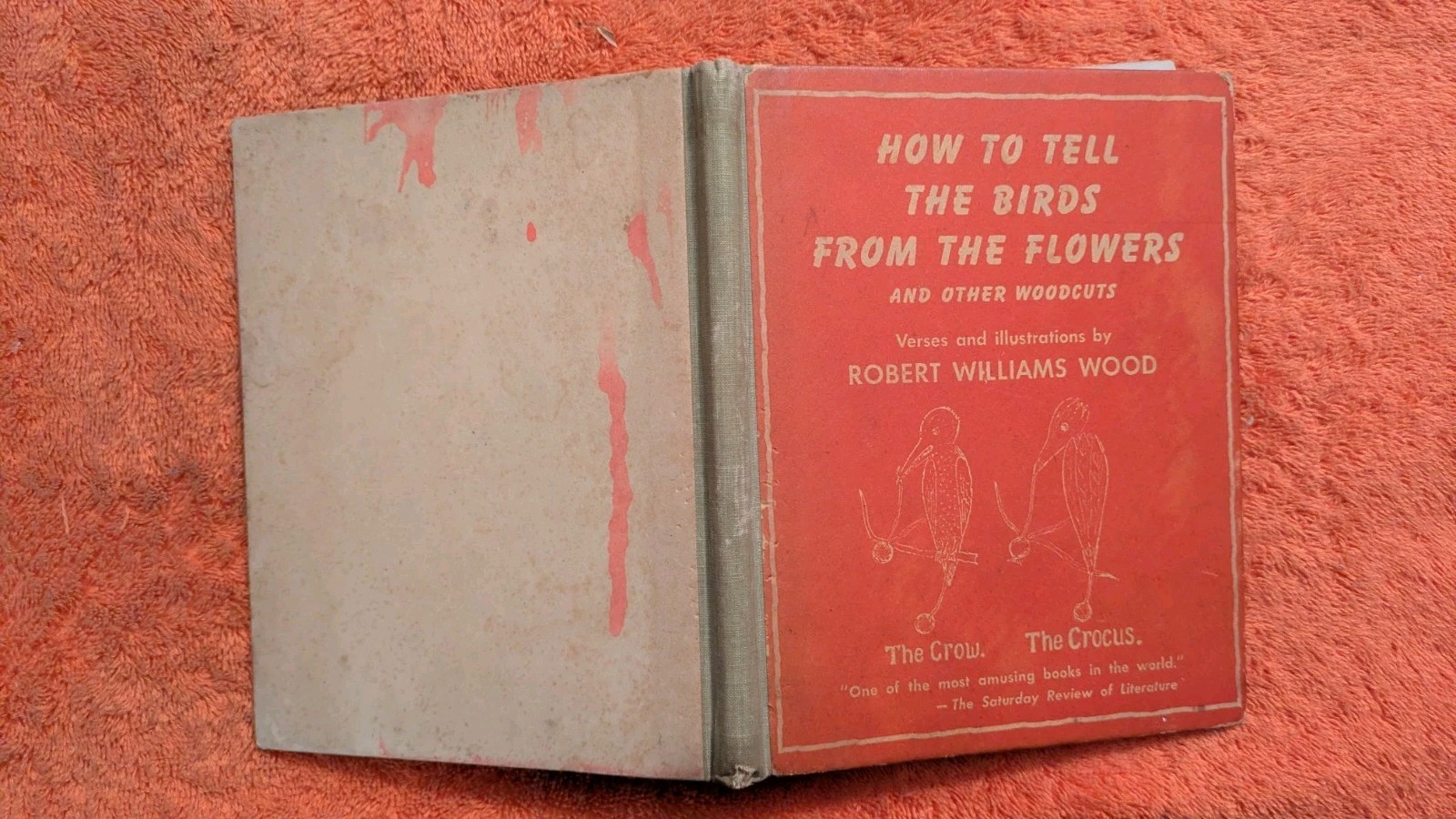 Wood, HOW TO TELL THE BIRDS FROM THE FLOWERS, Poetry, HB, 1945, Dodd, Mead & Co