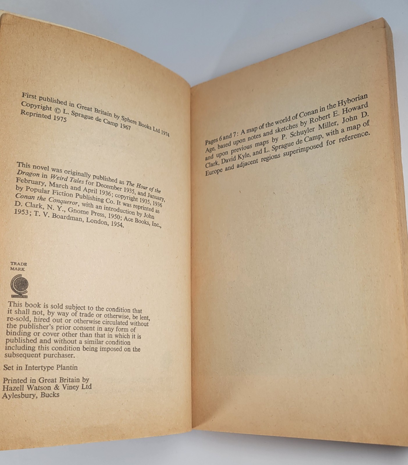 Conan the Conqueror – Robert E Howard – 1975 Sphere PB Vintage Fantasy