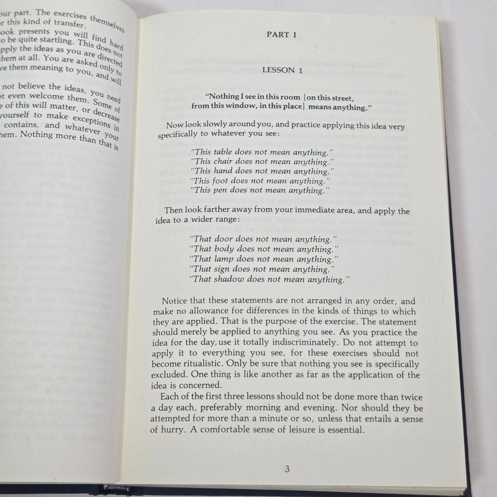 1975 Course In Miracles Rare 1st Ed 3 Vol HC Set Esoteric Channeled Mysticism