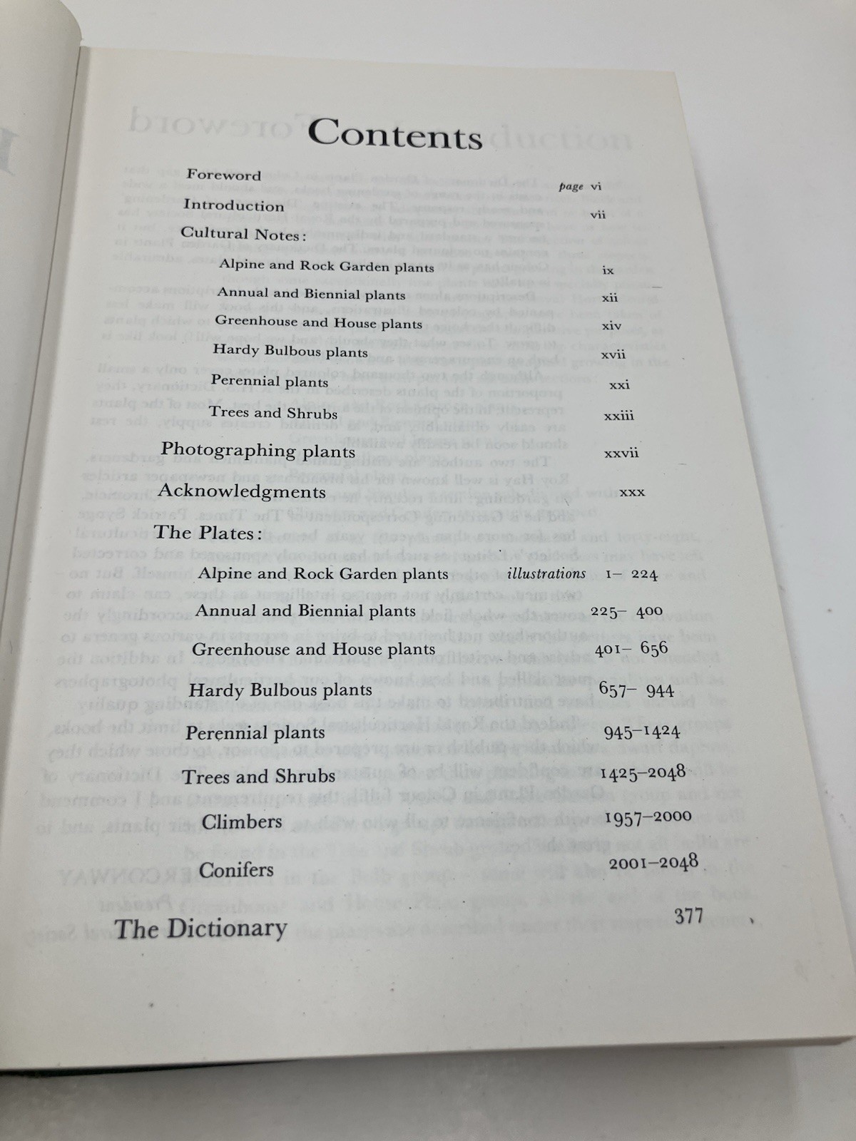 The Color Dictionary of Flowers and Plants for Home and Garden Vintage Gardening
