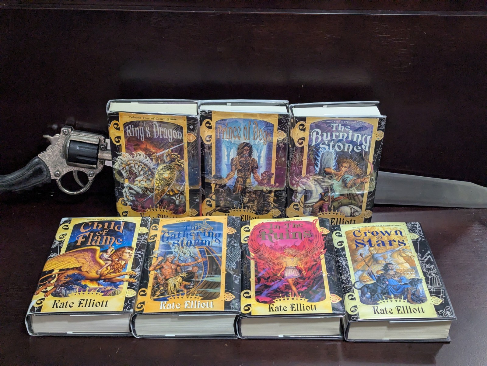 Crown of Stars Complete 7-Book Set Kate Elliott BCE HCDJ LN DAW 1997-2006 Mylar
