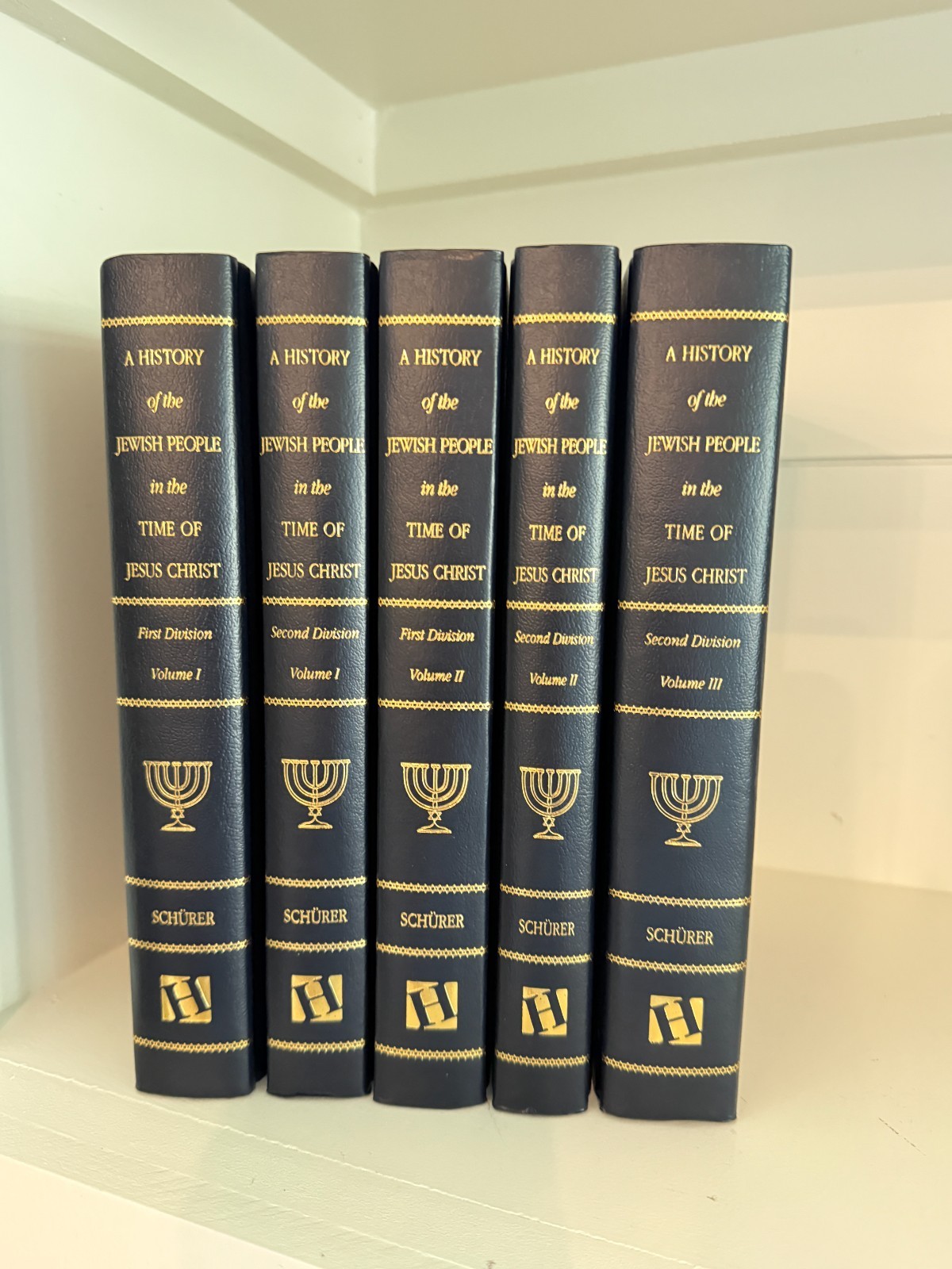 History of the Jewish People in the Time of Christ: 5 Vol Set ~ Emil Schurer NEW