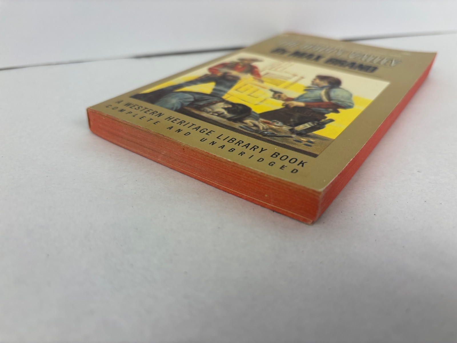 Max Brand The Happy Valley– Popular Library #50-445 (1929/1931) – Rare VG+