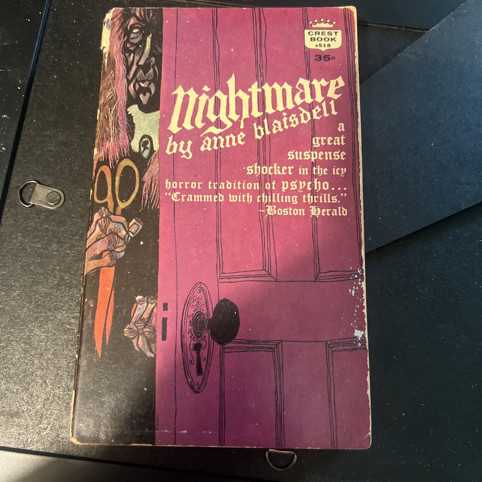 Nightmare by Anne Blaisdell Crest Book #s518 1962