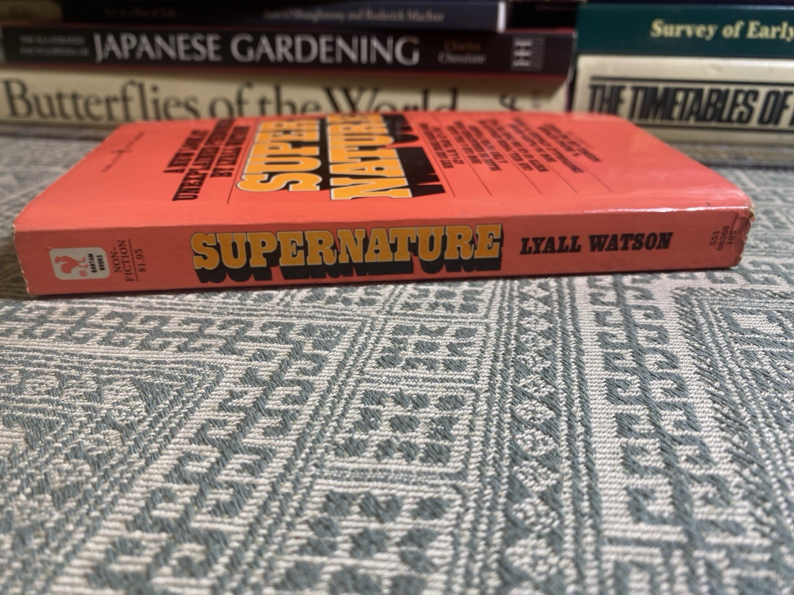 Supernature by Lyall Watson 1974 Mass Market