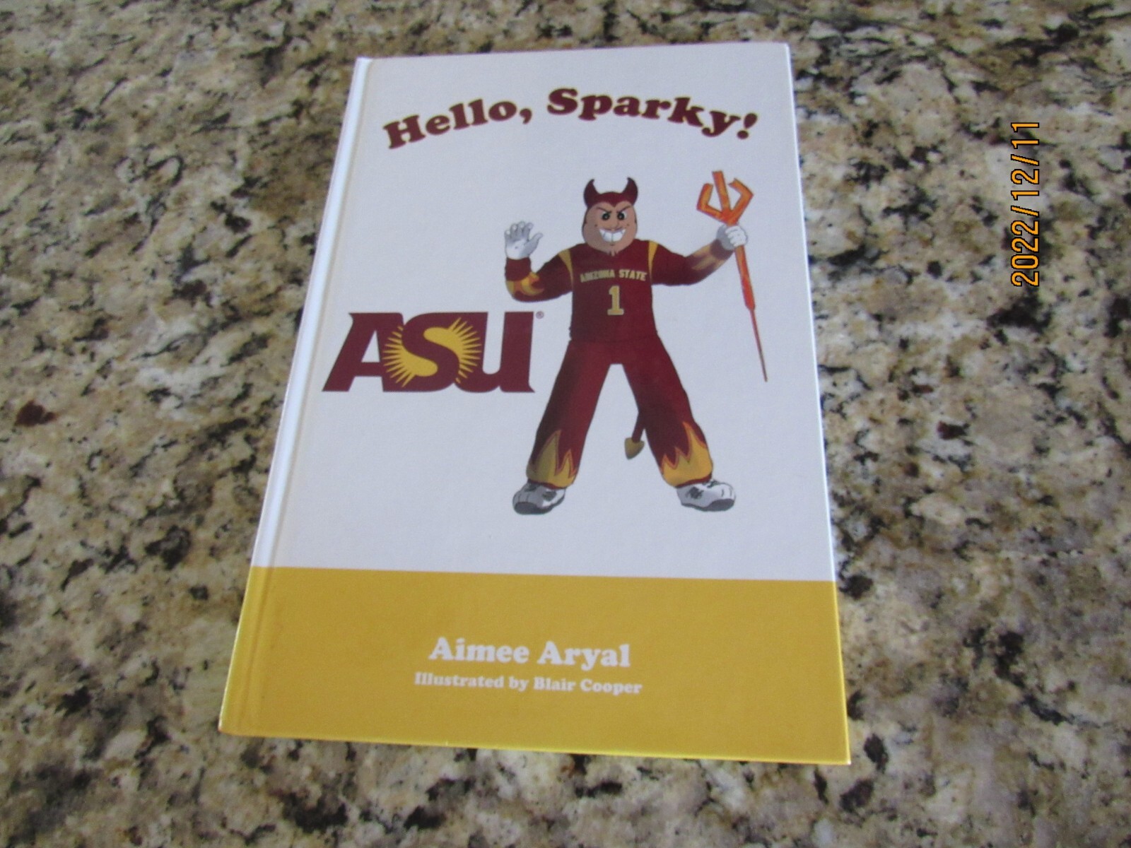 Hello Sparky-ASU-Aimee Aryal-Blair Cooper-HC Book-Arizona State University-2010