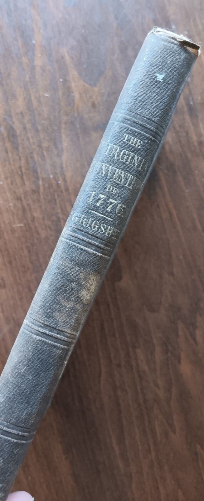1855, Virginia Convention of 1776, Phi Beta Kappa W&M, Hugh Blair Grigsby