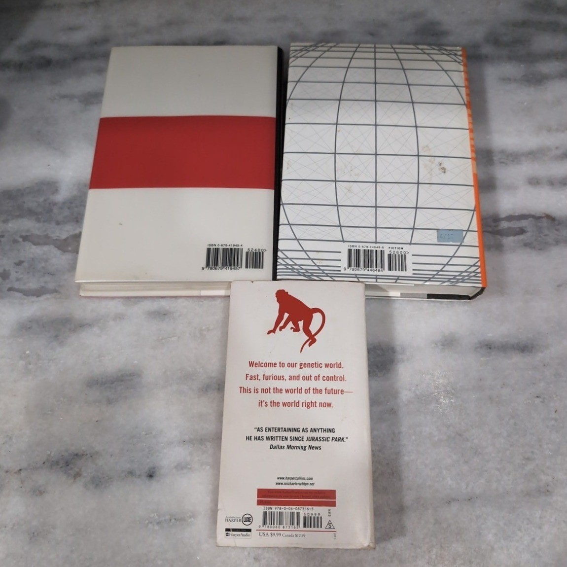 Michael Crichton Standalone Novels, Next Airframe Disclosure Hardcover Paperback