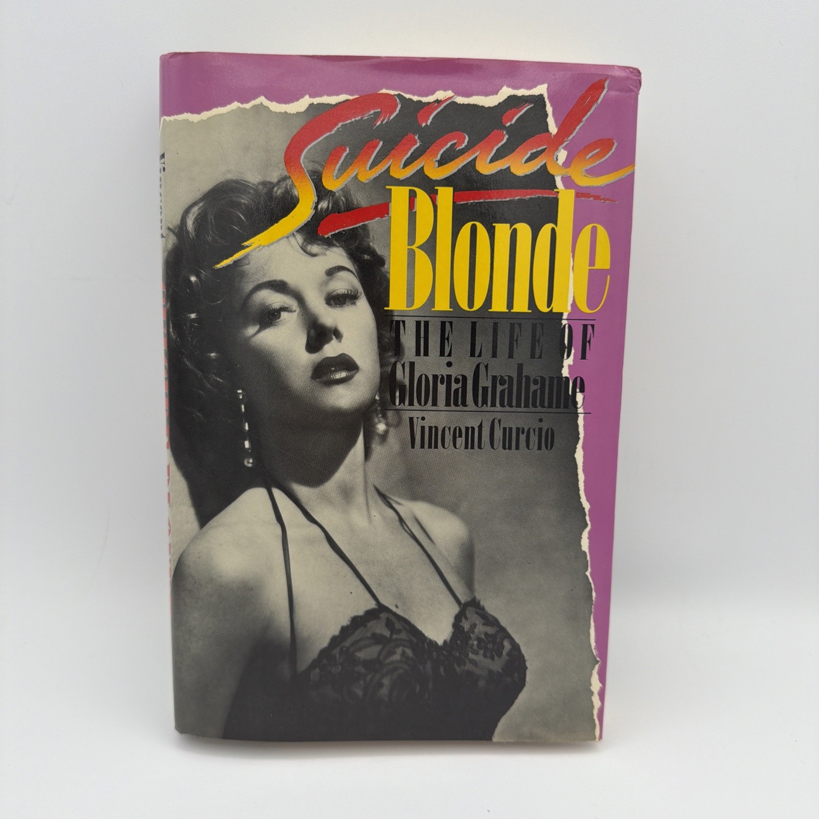 Gloria Grahame Bio Actress Suicide Blonde By Vincent Curcio Film Noir HC/DJ 1989