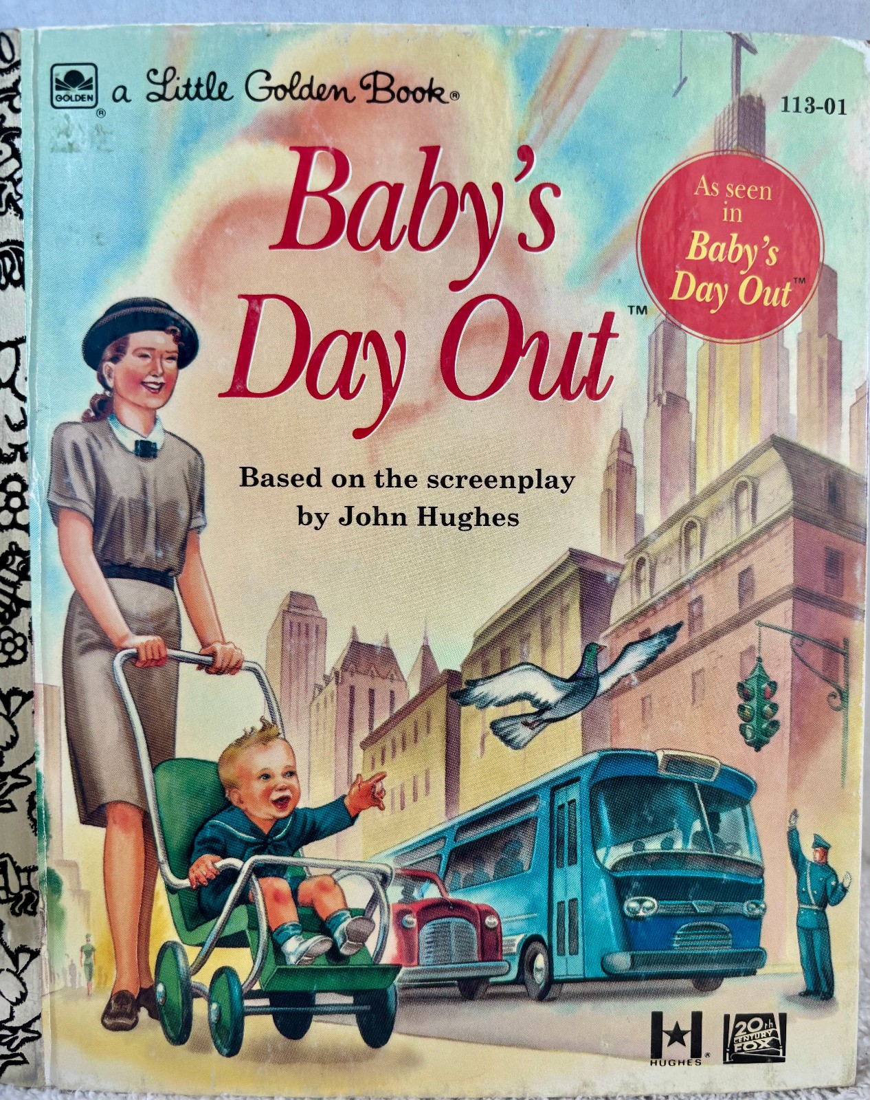 Baby’s Day Out 1994 A Little Golden Book Based by John Hughes MINT