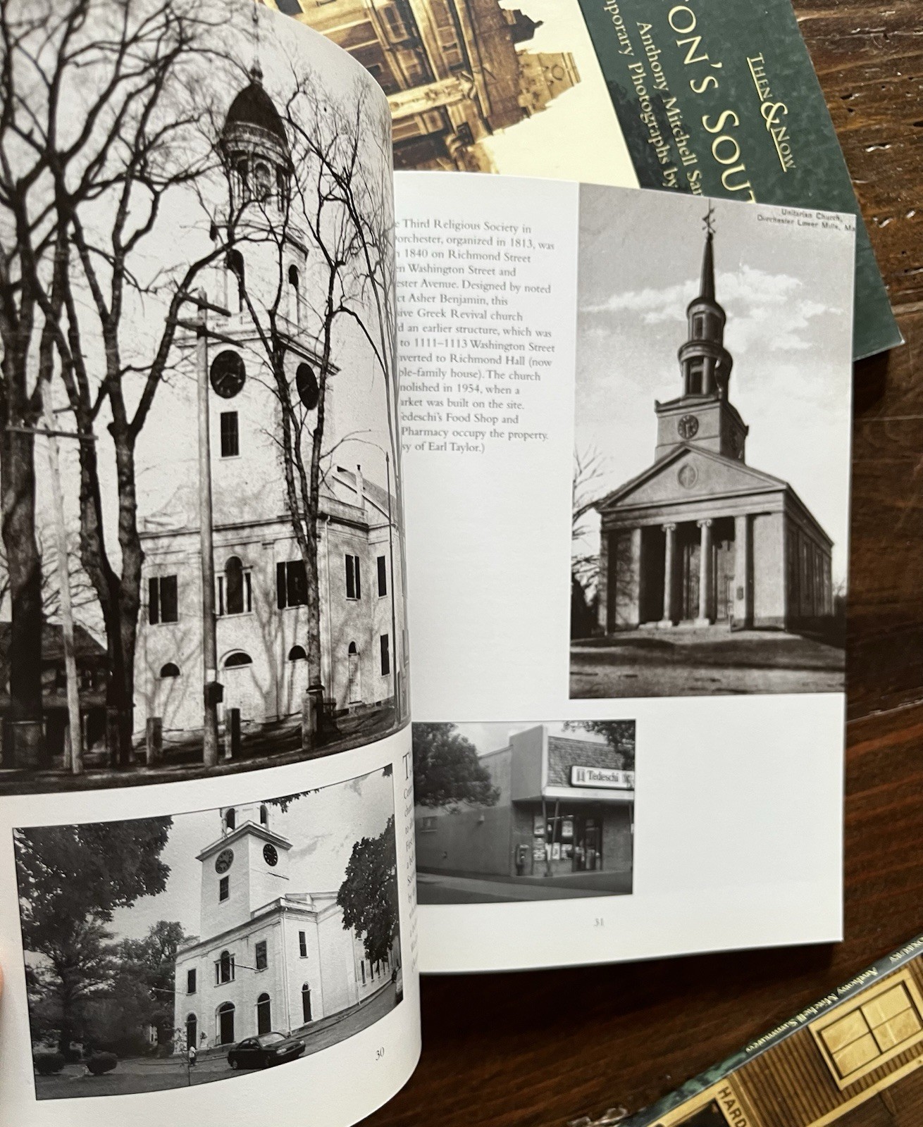 THEN AND NOW Books Lot: Boston’s South End Roxbury Dorchester Massachusetts MA