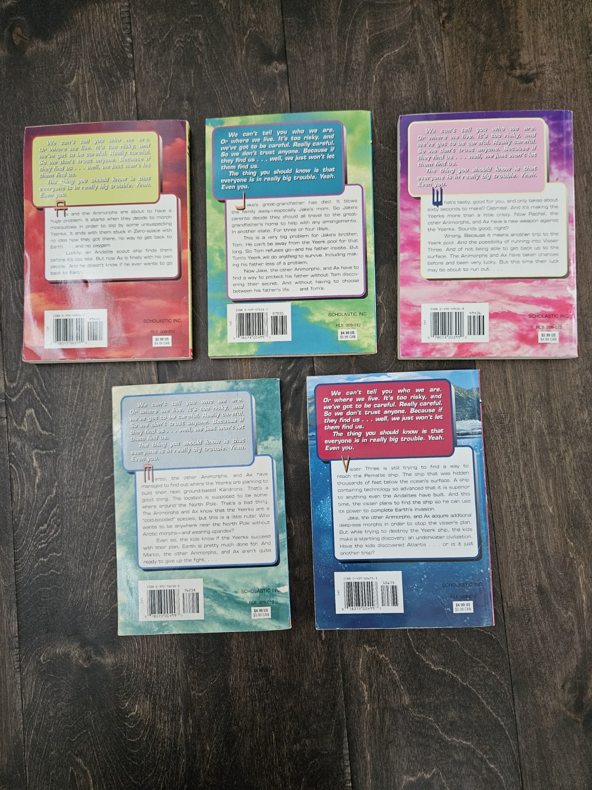 Lot Of 25 Animorphs Books- 1996-2001 See Photos For Titles