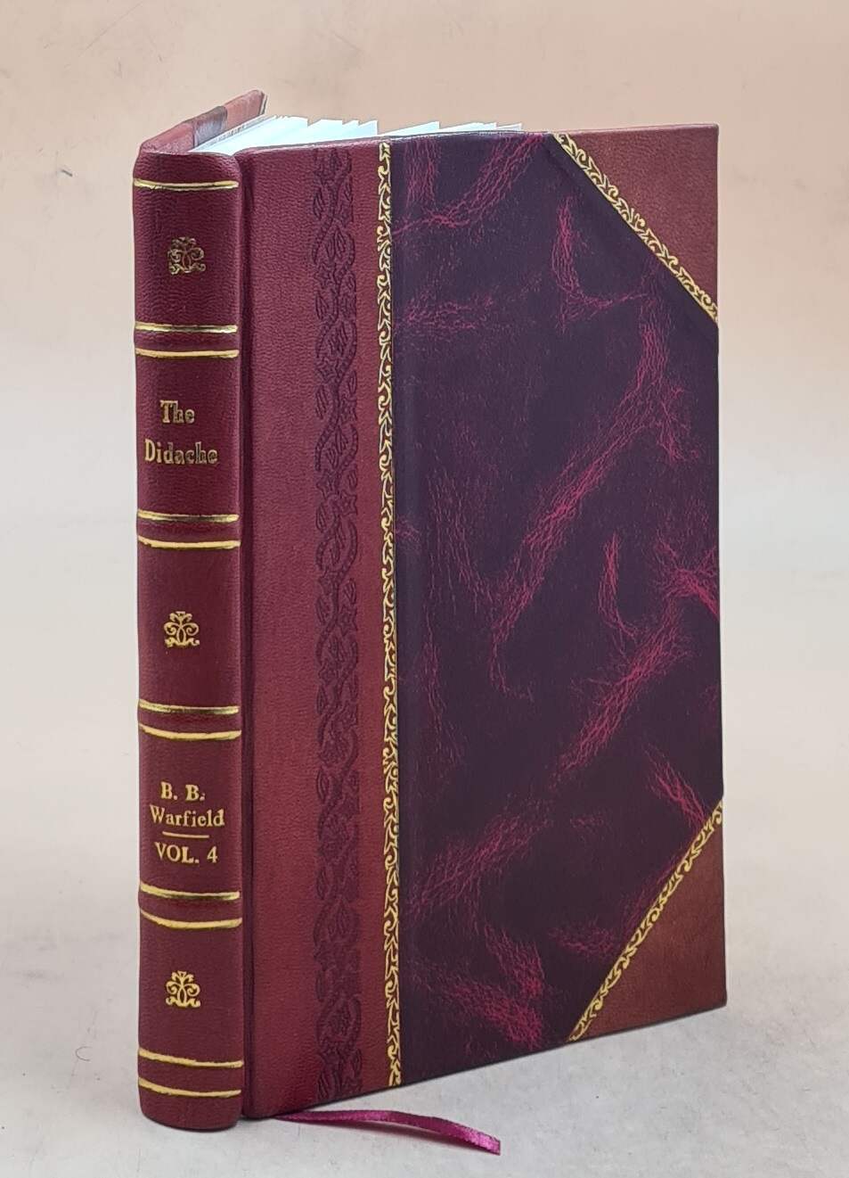 The Didache : A Collection Of The Texts, Translations, Reviews, [Leather Bound]