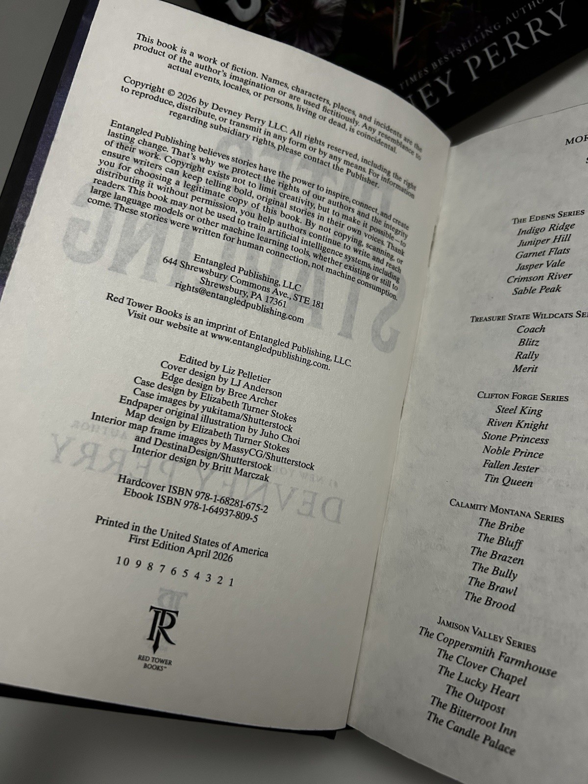 Rites of the Starling Hardcover (DELUXE FIRST Edition & Print)
