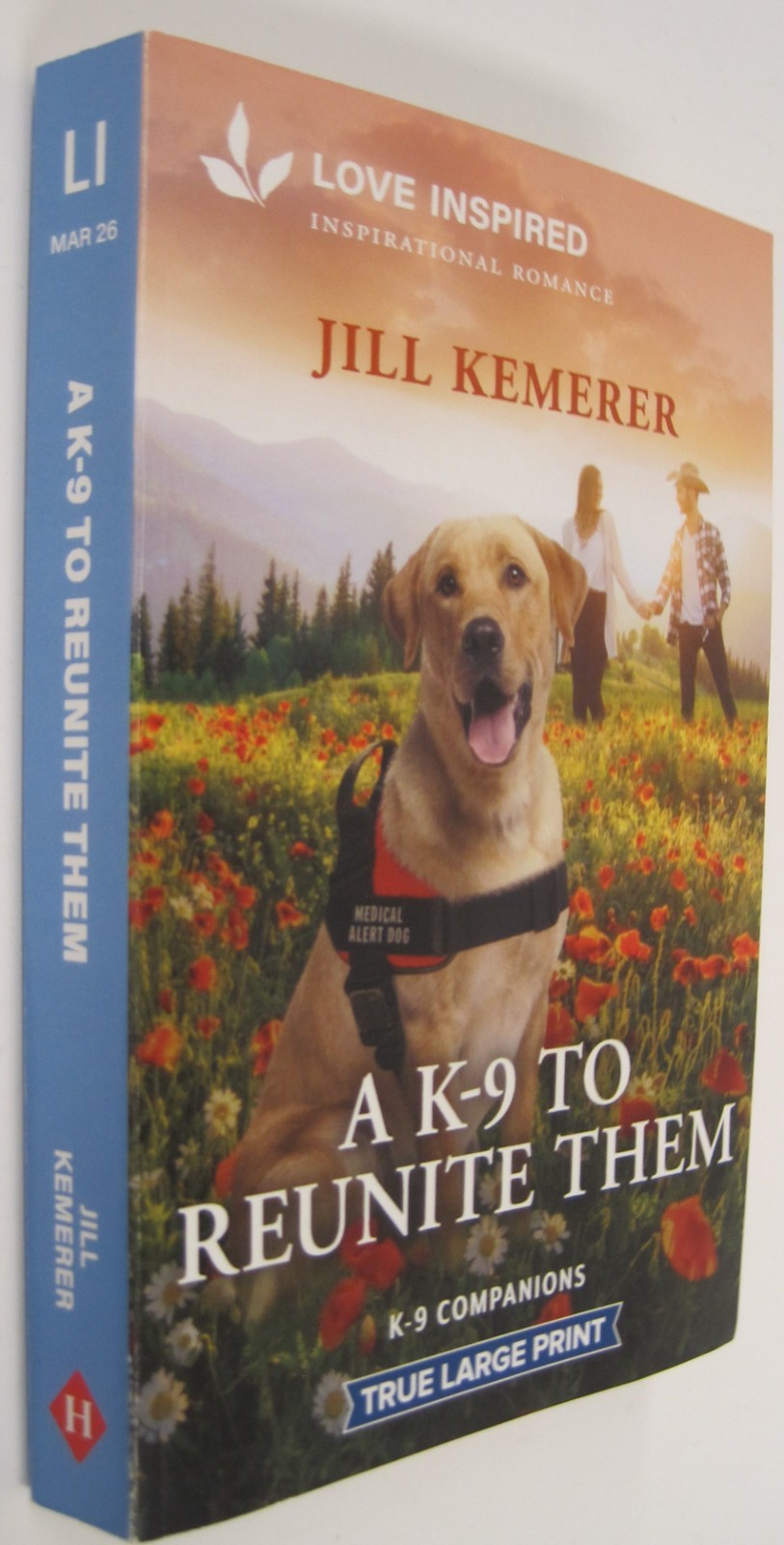 K-9 to Reunite Them: ..Inspirational Romance, LARGE PRINT by J. Kemerer (SC OVSZ