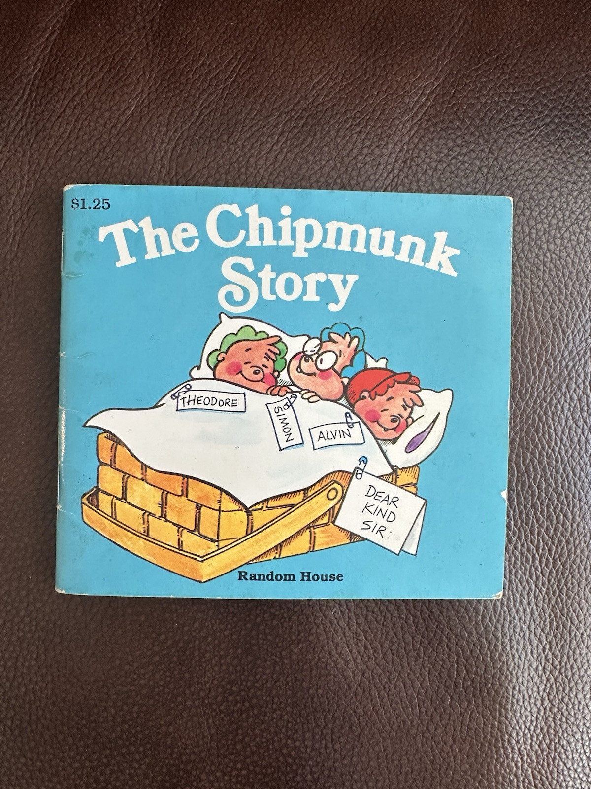 Vintage Alvin & The Chipmunks- The Chipmunk Story Paperback 1983
