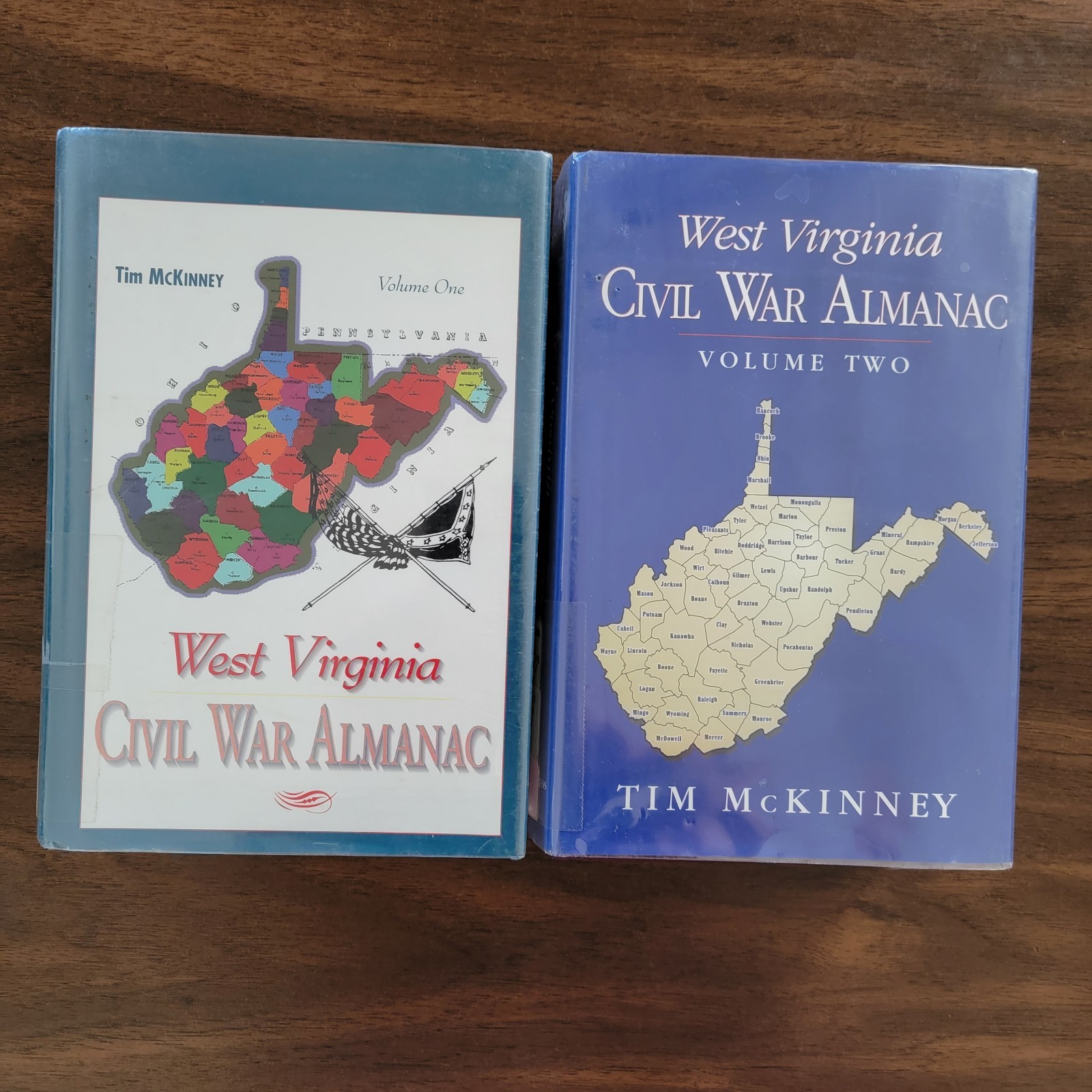 West Virginia Civil War Almanac Volume 1 & 2 Tim McKinney