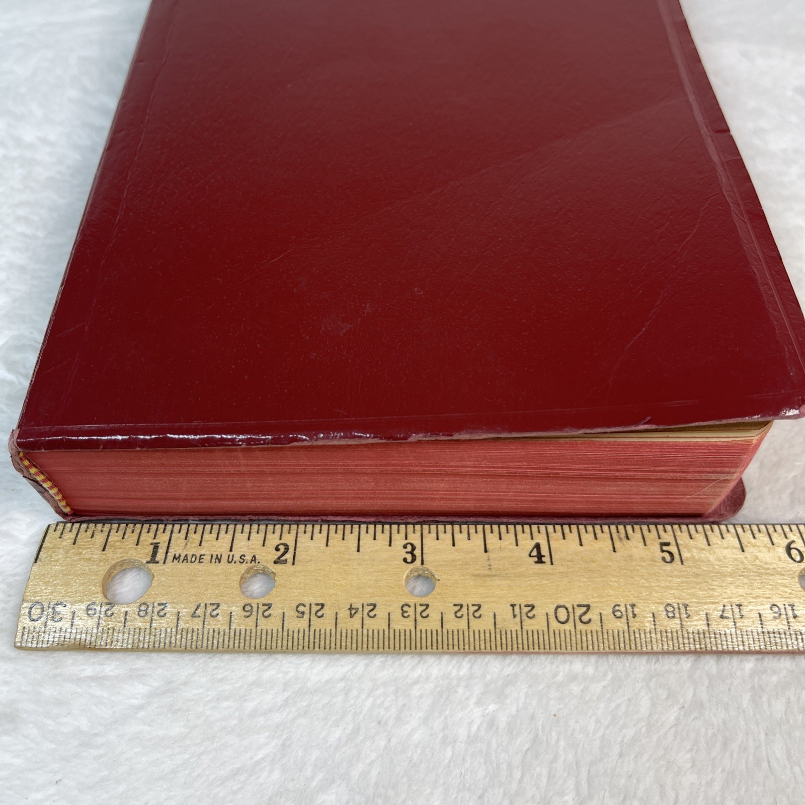 Holy Bible NKJV Red Regency Edition Words of Christ in Red Concordance 412R
