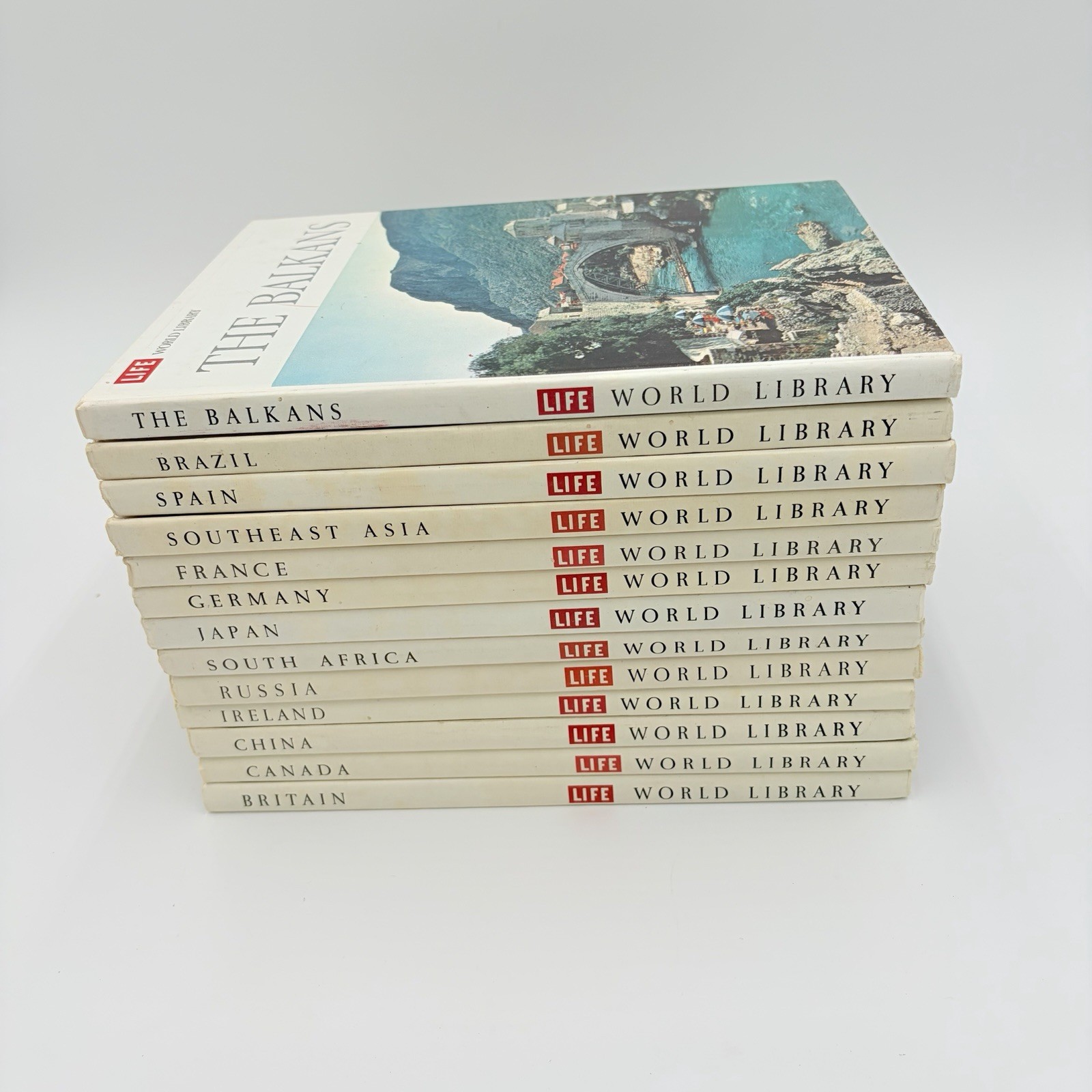 LIFE WORLD LIBRARY Travel Books Lot of 13 Hardcover Illustrated Country Books