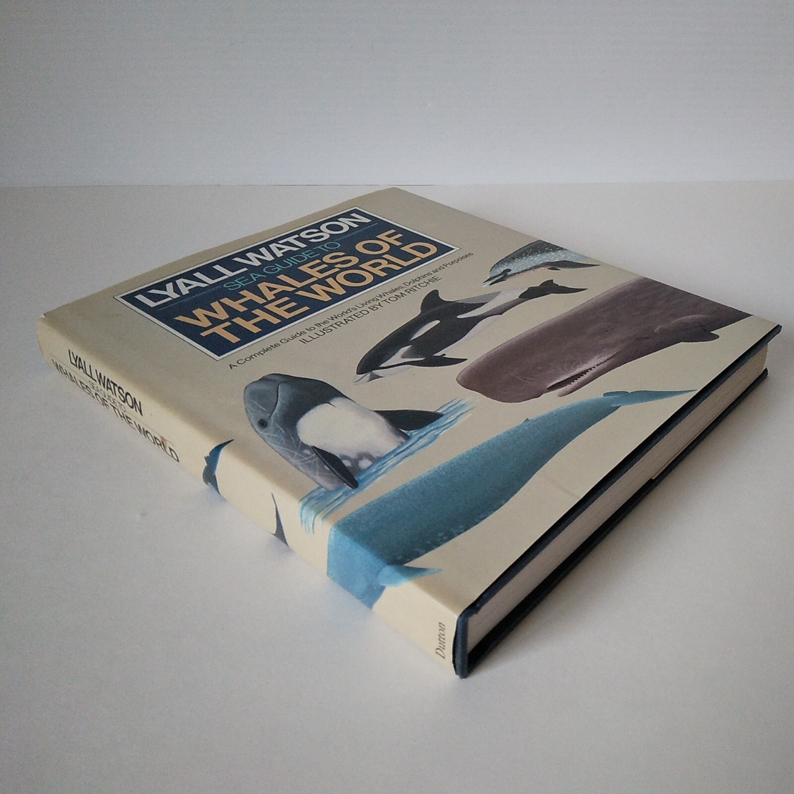 1981 “Lyall Watson Sea Guide To Whales Of The World”, EP Dutton 1st Ed. HC DJ VG
