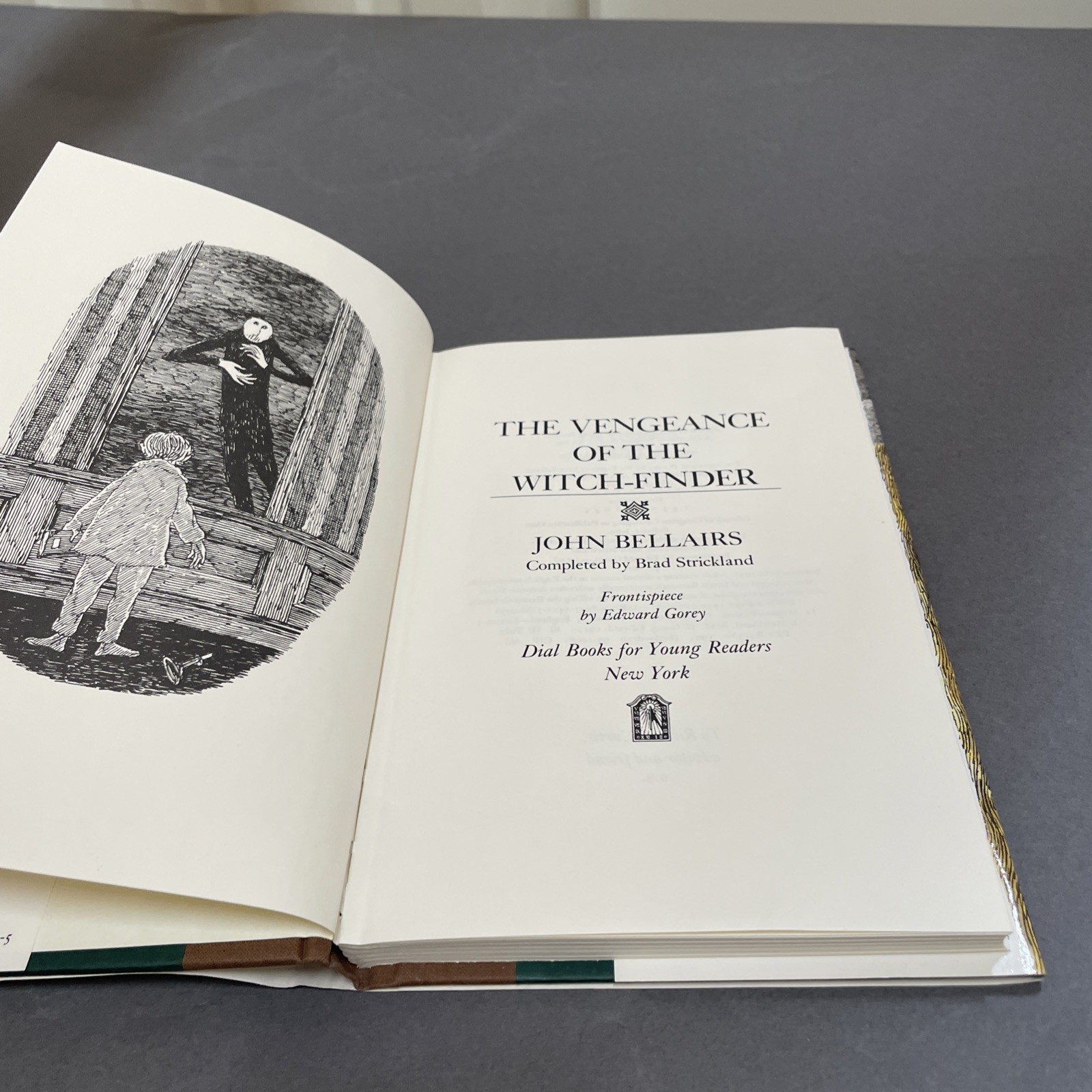The Vengeance of the Witch-Finder Bellairs, John|Strickland HC/DJ 1st Ed 1993