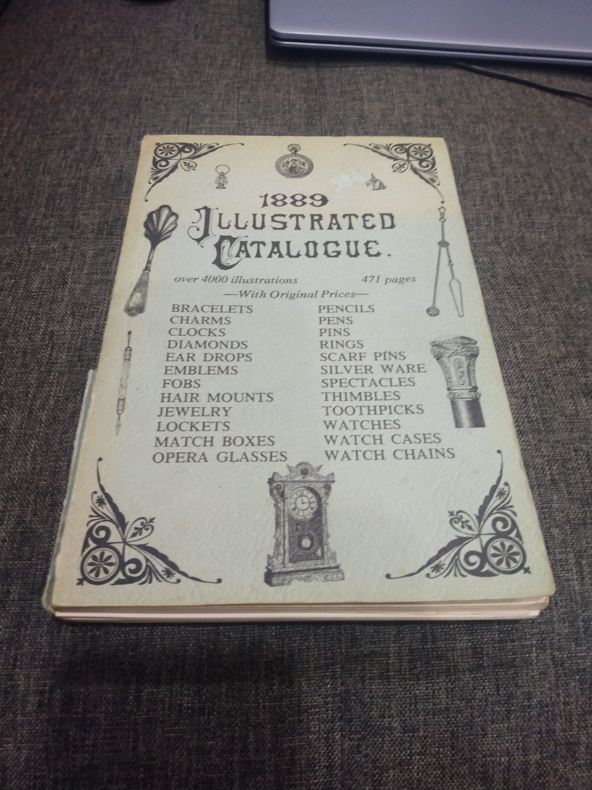 13th annual illustrated catalogue, 1889 of the Busiest House in America Jewels..
