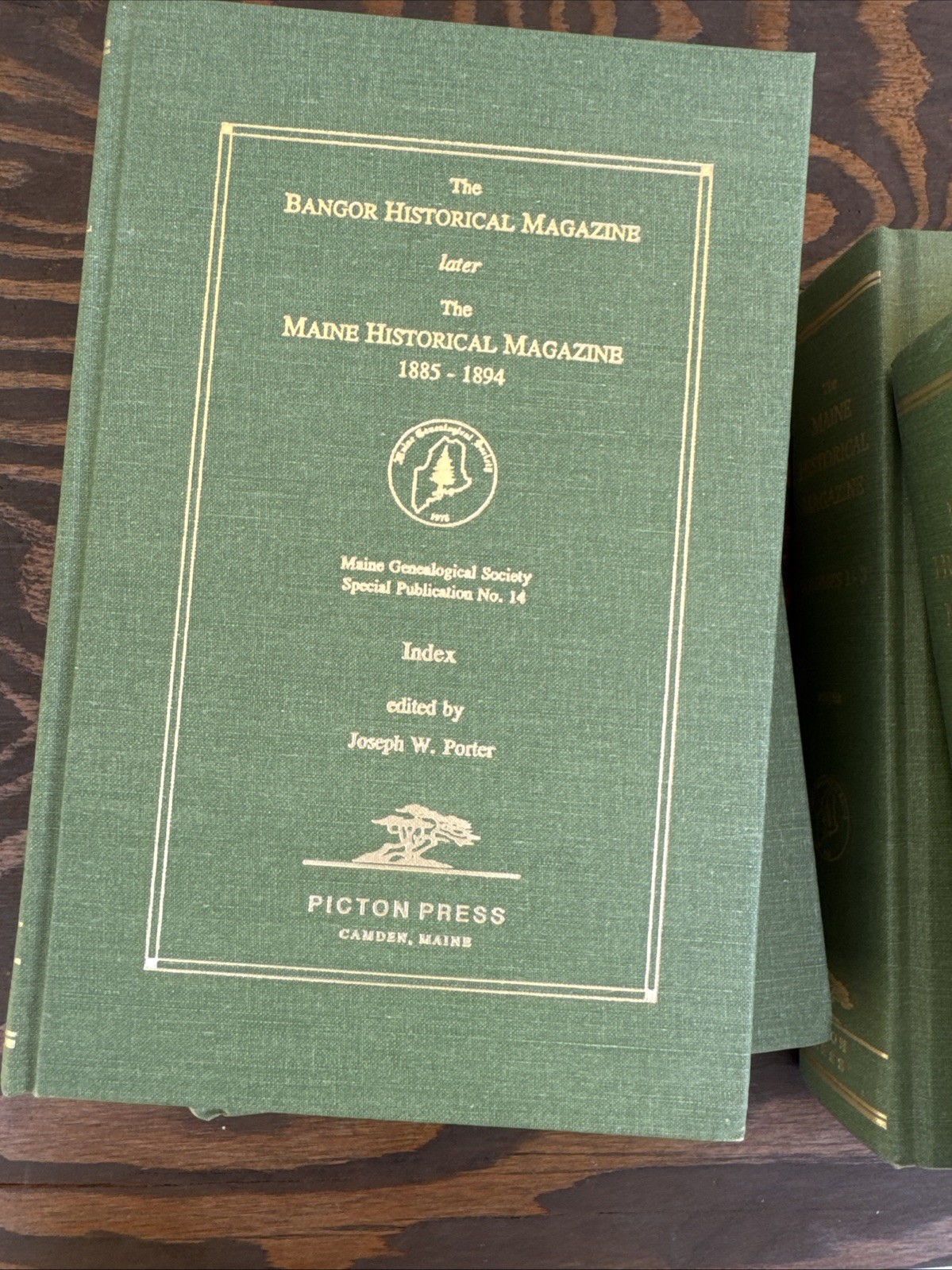 Maine Historical Magazine 1885-1894 w/index ~ 4 Vol Set, 1st Printing NICE!!
