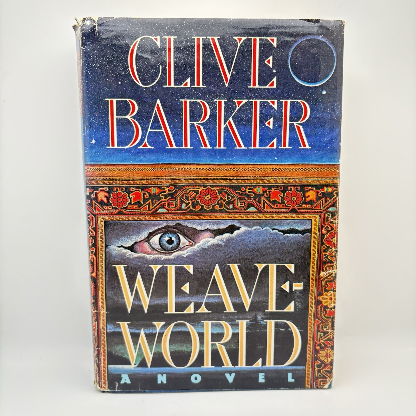 Weaveworld – Clive Barker 1987 HC DJ Dark Fantasy Horror Novel VG