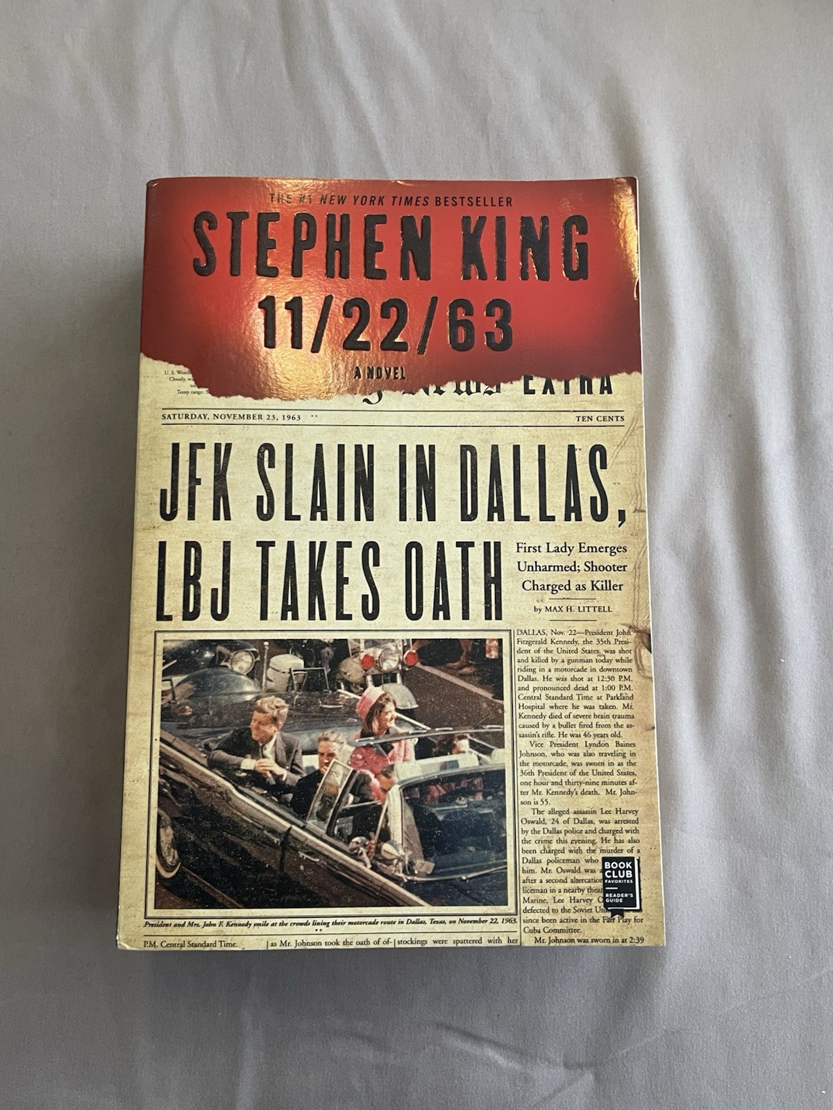 11/22/63 : A Novel by Stephen King (2012, Trade Paperback)
