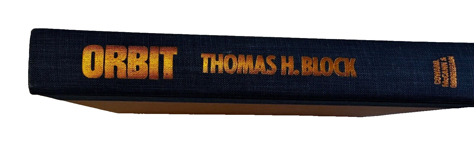 Orbit By Thomas Block (Hardcover Book) 297 Pages
