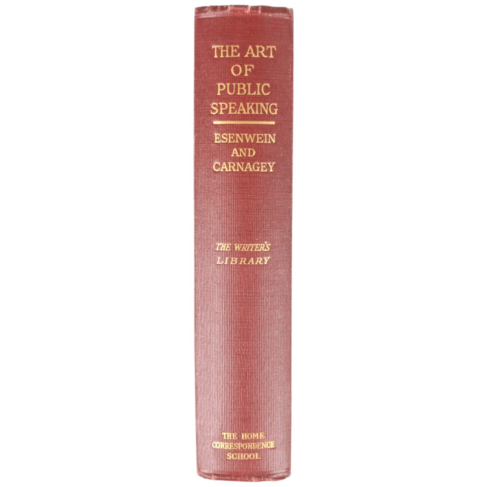 RARE DALE CARNEGIE First Edition The Art of Public Speaking 1915 w/ DUST JACKET!