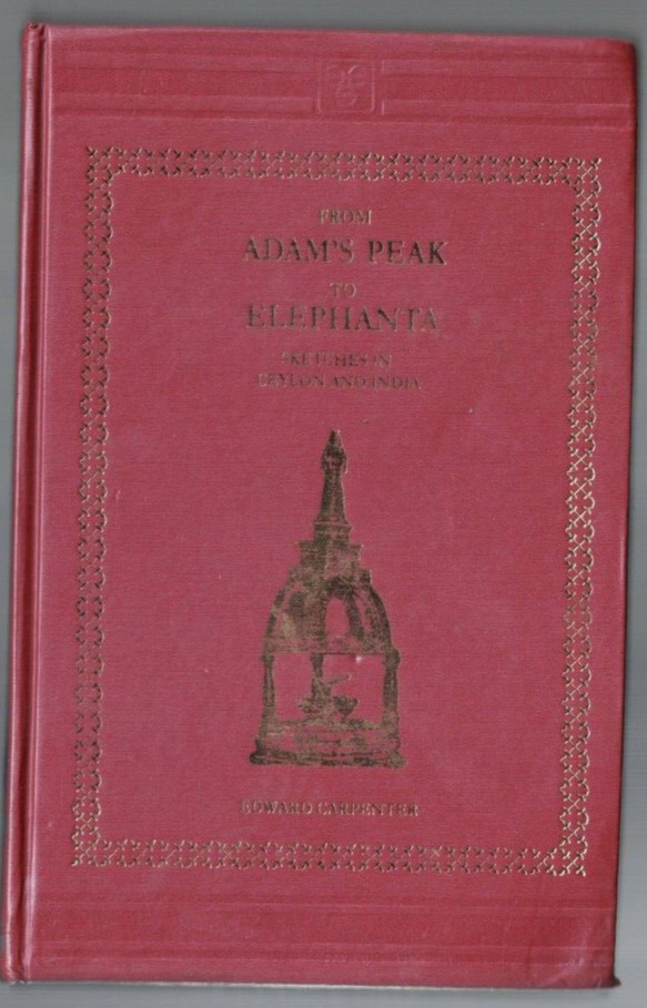 FINE BINDING ,FROM ADAM’S PEAK TO ELEPHANTA , SKETCHES IN CEYLON AND INDIA 1999