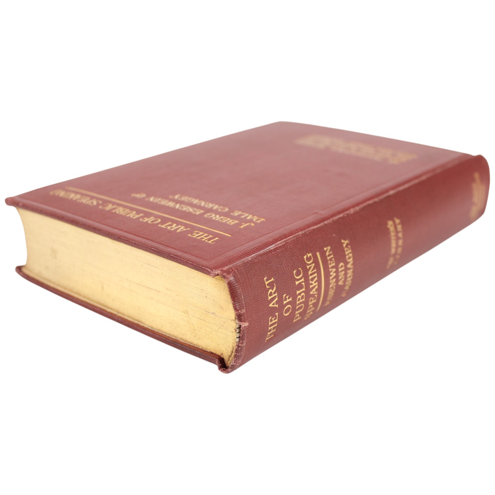RARE DALE CARNEGIE First Edition The Art of Public Speaking 1915 w/ DUST JACKET!