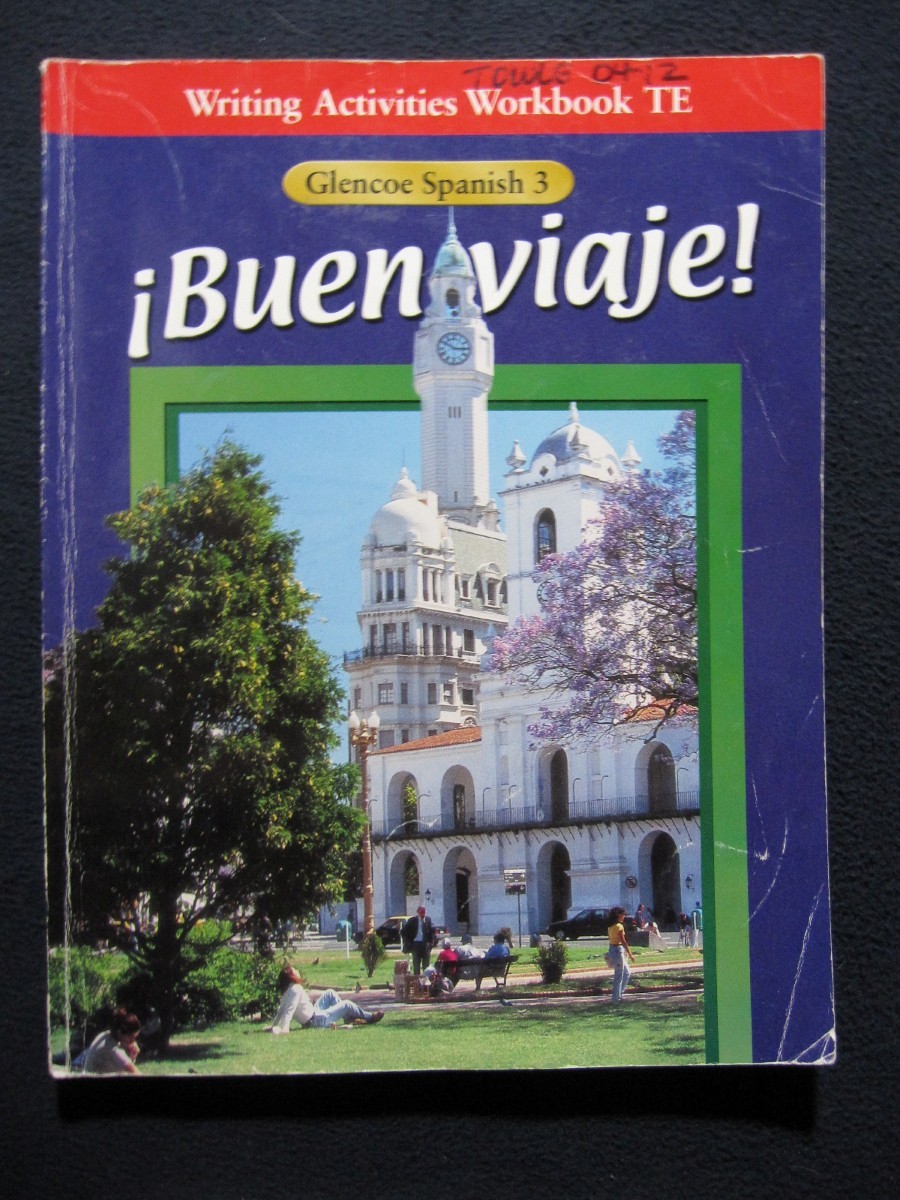 Writing Activities Workbook Teachers Edition Buen Viaje Spanish 3 [Paperback]