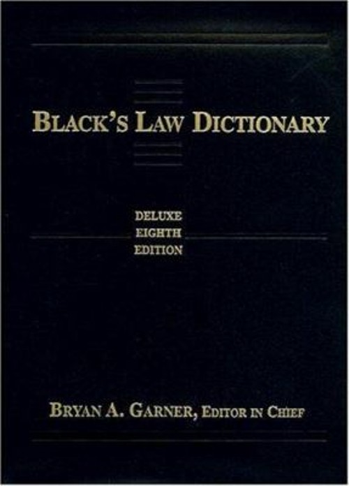Black’s Law Dictionary Hardcover