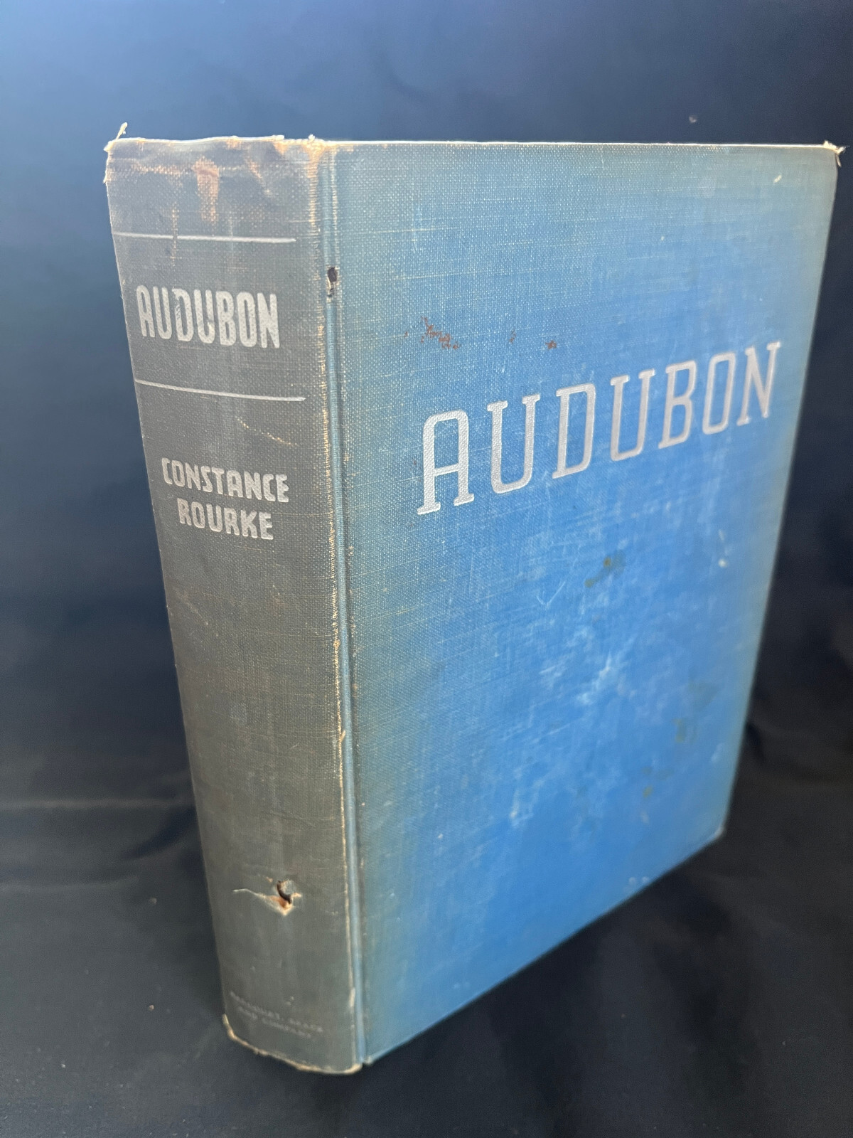 Audubon by Constance Rourke Hardcover Book Harcourt, Brace and Company – 1936