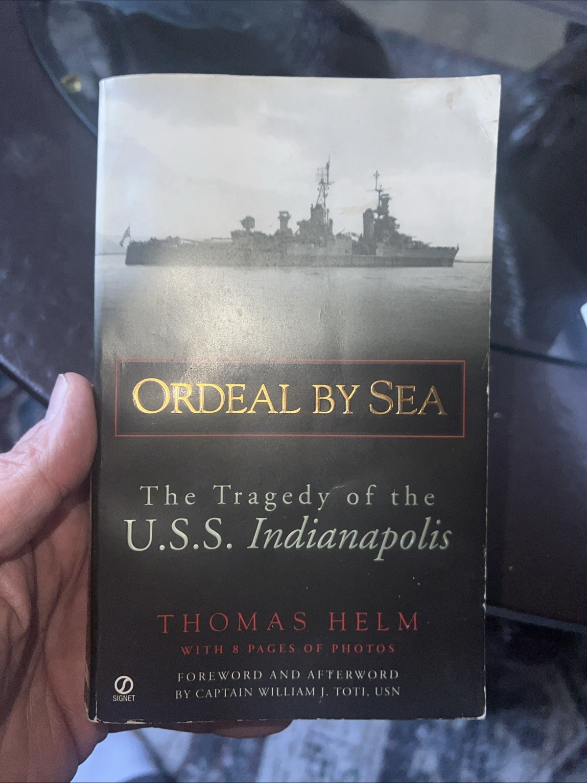 Ordeal by Sea: The Tragedy of the U.S.S. Indianapolis SIGNED by 2 Survivors