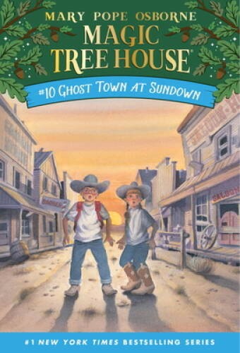Ghost Town at Sundown (Magic Tree House) – Paperback – VERY GOOD