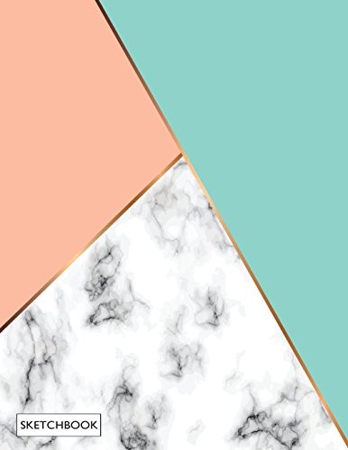 SKETCHBOOK: MARBLE COVER (8.5 X 11) INCHES 110 PAGES, By Magic Lover *BRAND NEW*