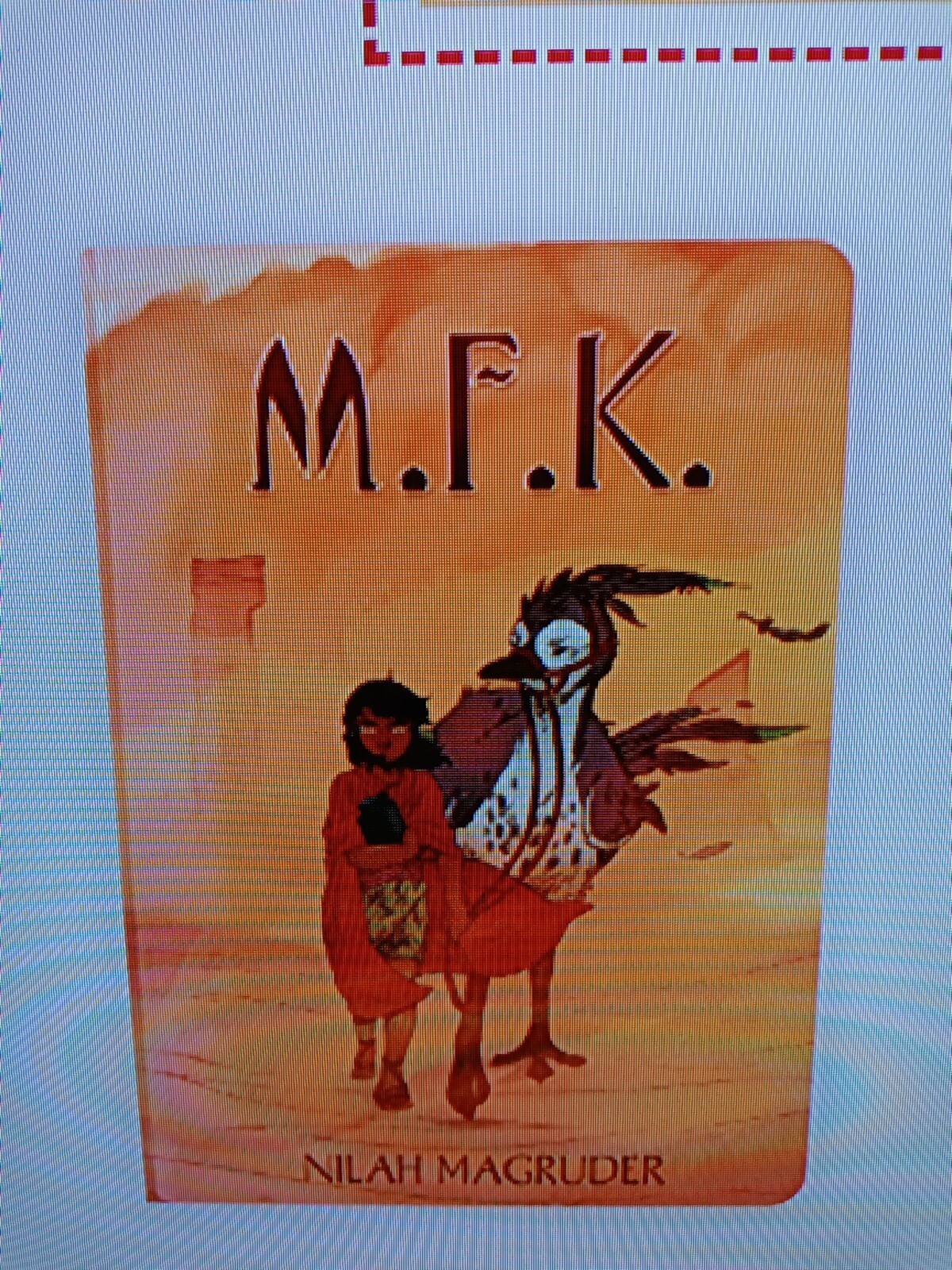 M. F. K. Book One by Nilah Magruder (2017, HC) 129 Pages Deaf Girl With Powers