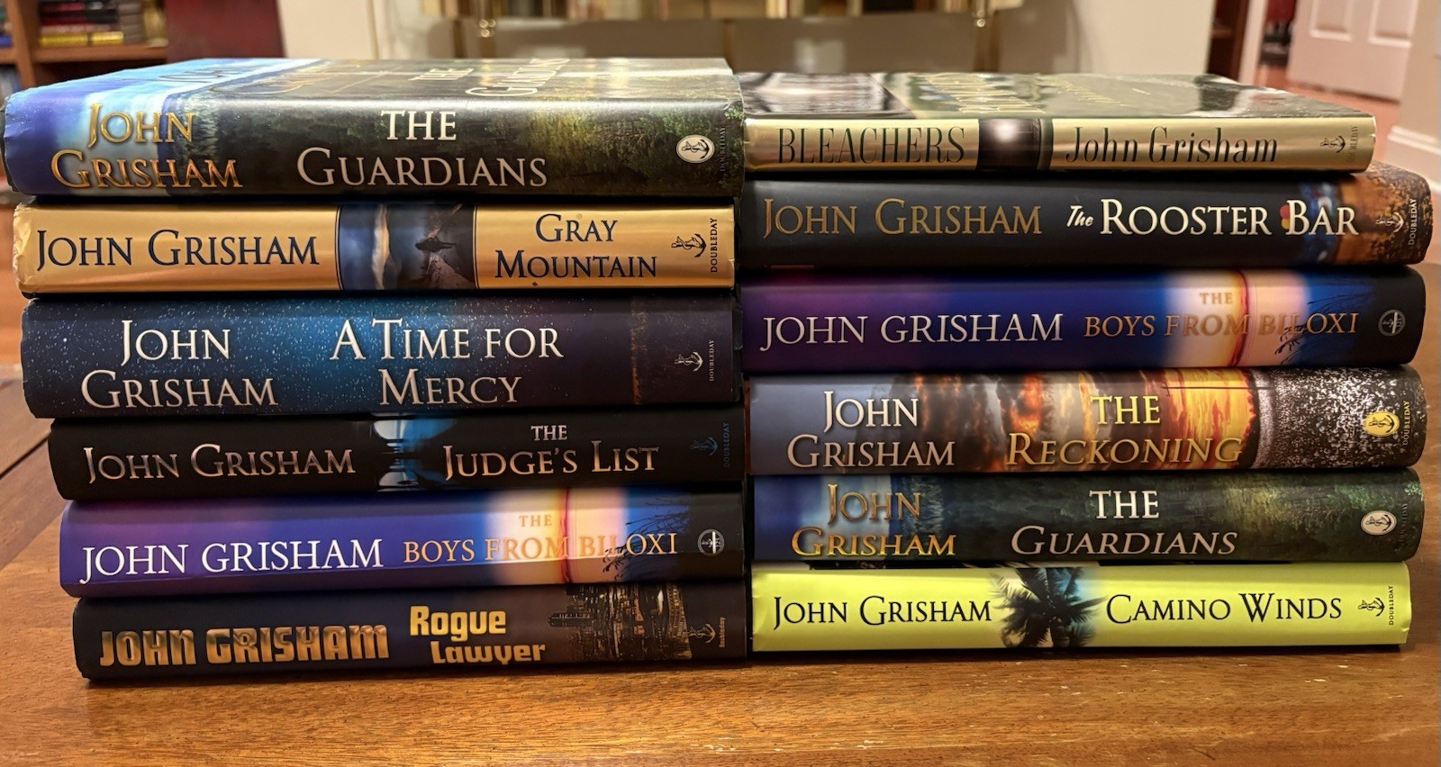 John Grisham Hardcover Book Lot 10+ Books – The Guardians, Camino Winds, Biloxi
