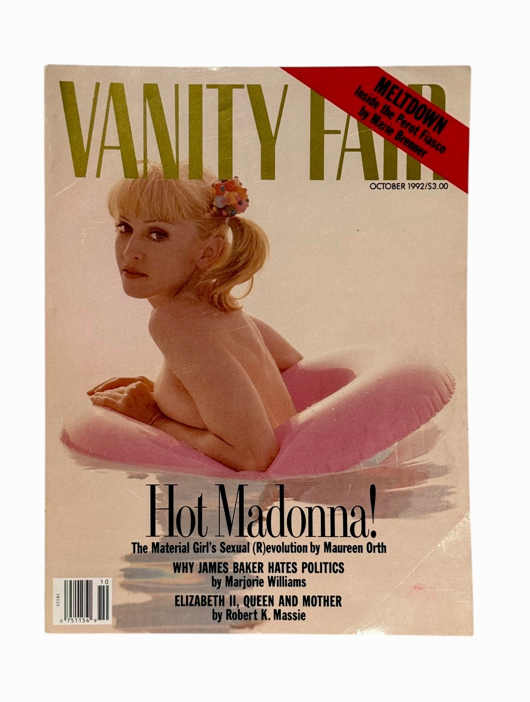 Madonna VANITY FAIR October 1992 Hot Madonna! ￼ Elizabeth ll, Queen And Mother M