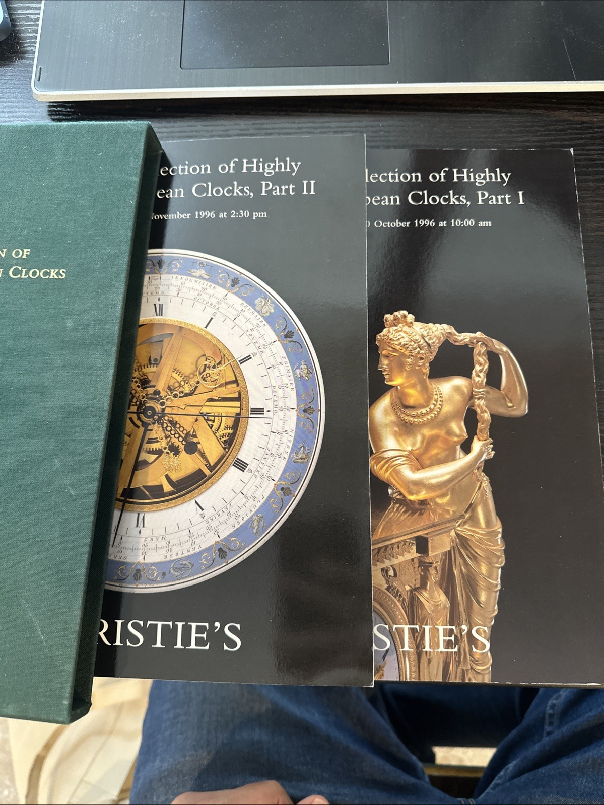 Christie’s: The Vitale Collection Highly Important European Clocks-1 & 2, 1996