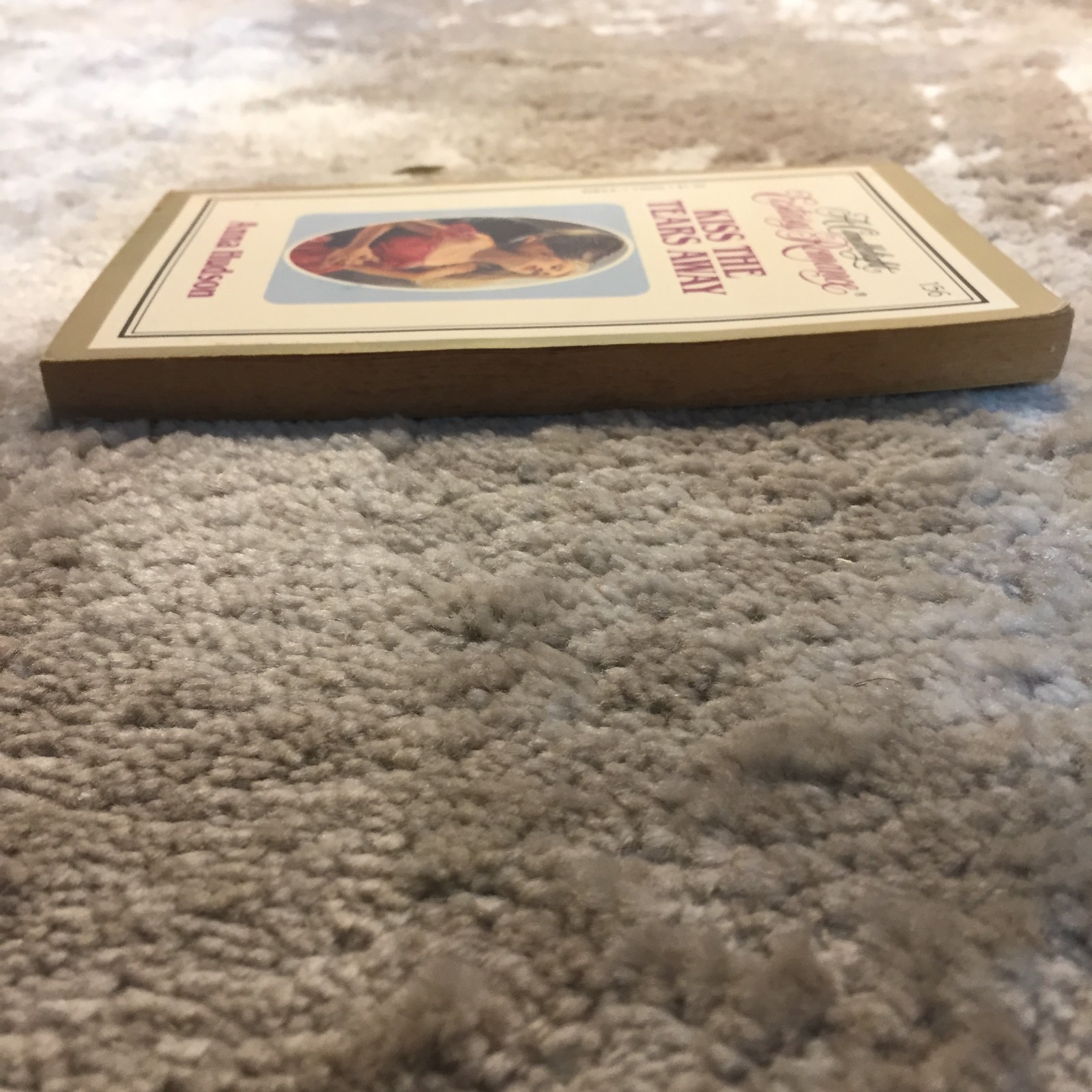 Kiss The Tears Away Anna Hudson 1983 Dell Second Chances At Love Romance Book