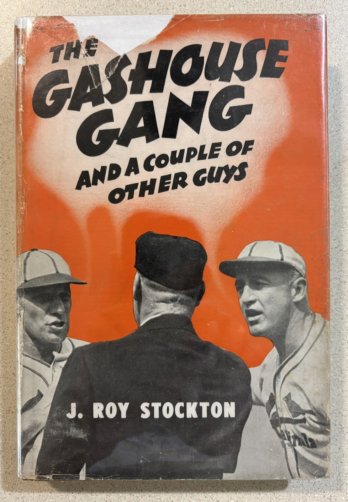 The Gashouse Gang St Louis Cardinals 1st ed 3rd p DJ HC 1945 Dizzy Dean