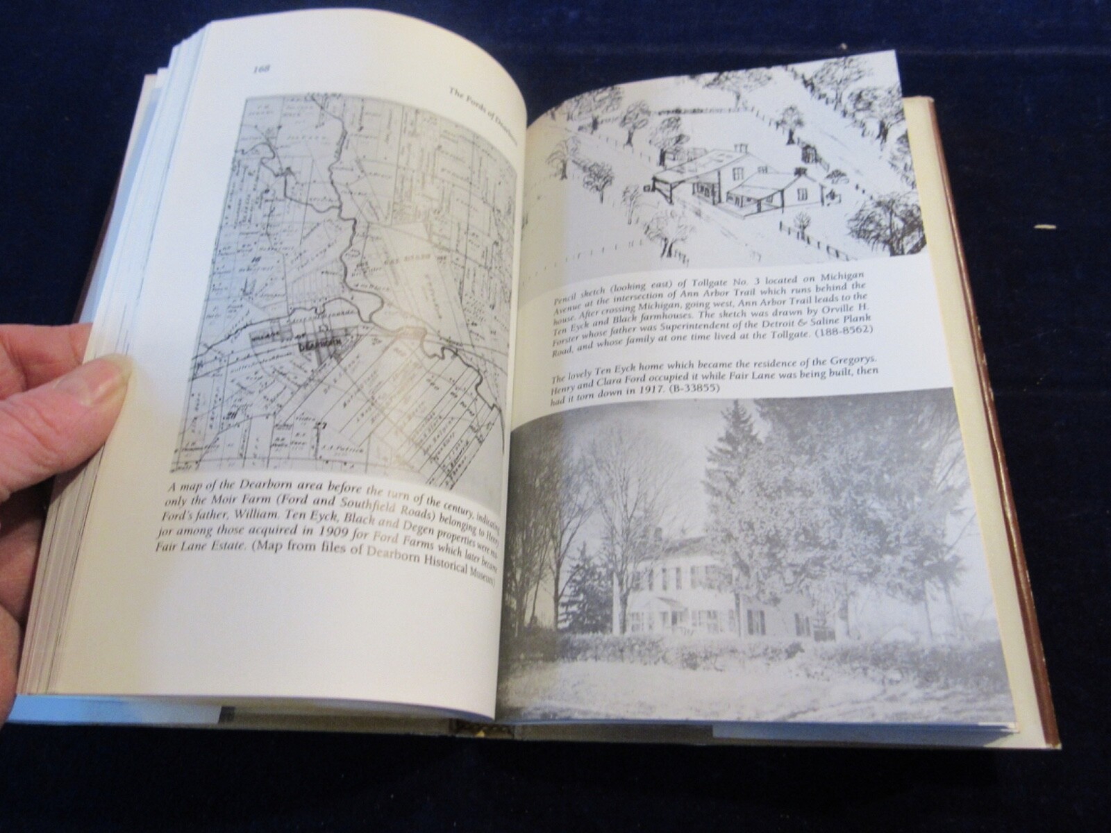 The Fords of Dearborn by Bryan, Ford R. Hardcover Book M25