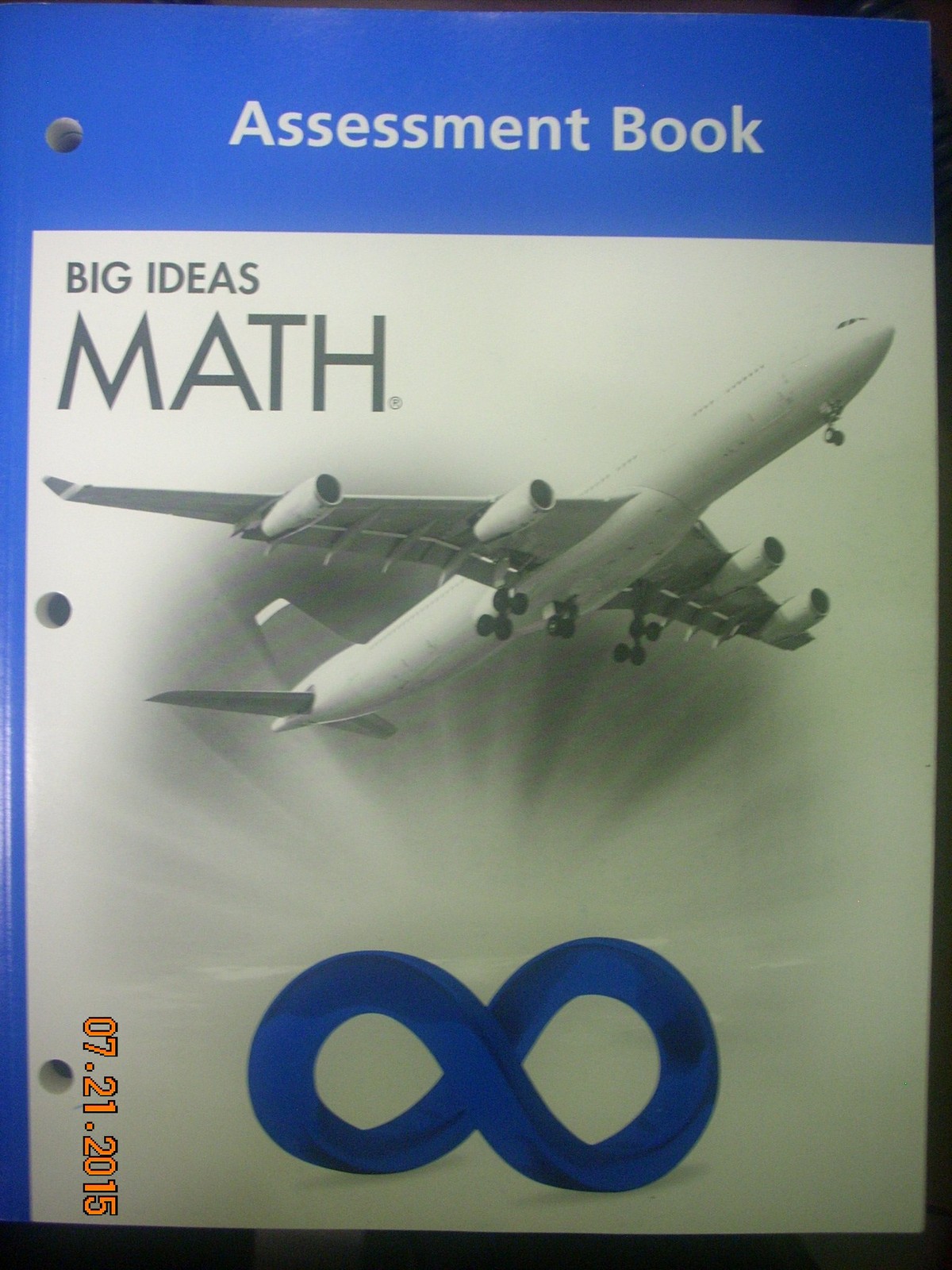 BIG IDEAS MATH: Assessment Book Blue/Course 3